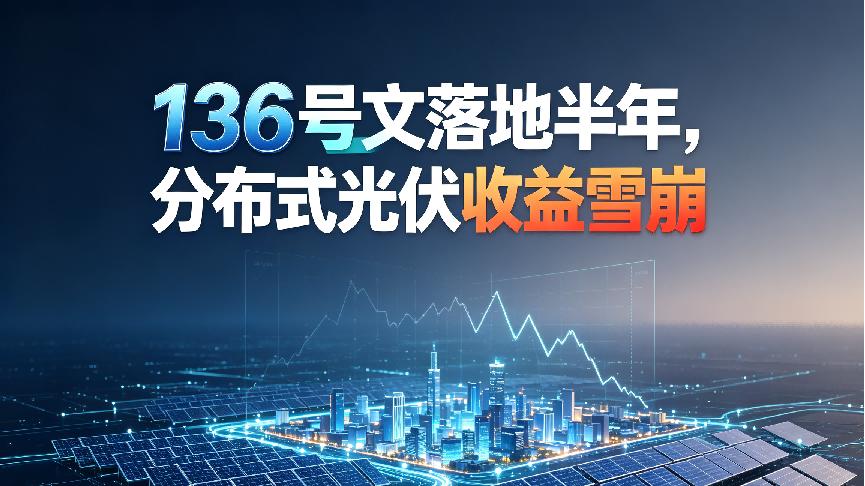 136号文落地半年，分布式光伏收益雪崩？