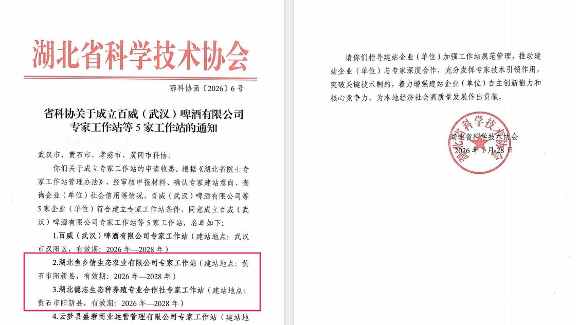 2家省级！阳新专家工作站建设实现开门红