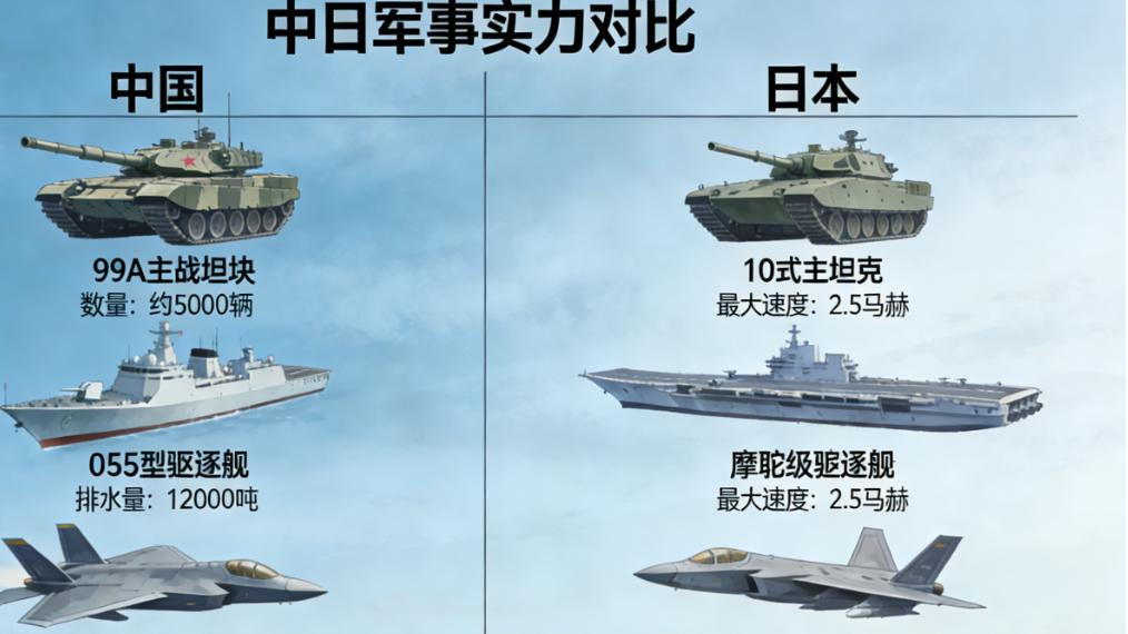 2026 年中日军事实力深度对比：体系化差距下的格局分野