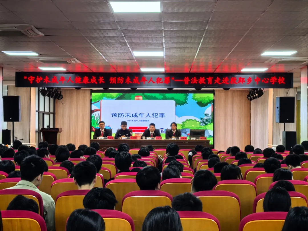 阜阳阜南：《南法进万家》法治正青春 安全伴成长