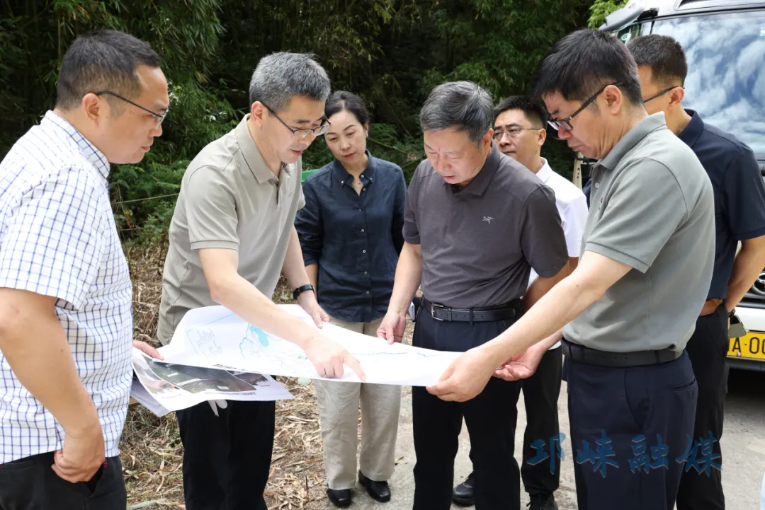成都市政协副主席杨建德一行到邛崃调研
