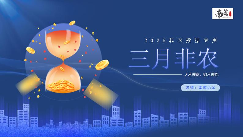 【南篱/黄金】2026年第三次非农