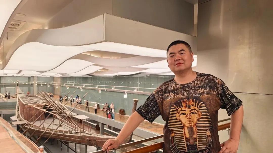 大埃及博物馆：参观胡夫太阳船展馆