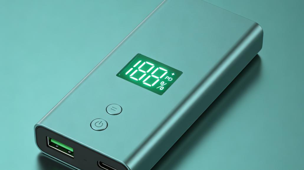 LED数码管在充电宝上的作用