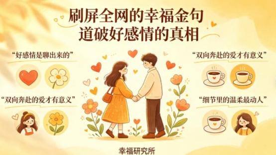 刷屏全网的幸福金句 道破好感情的真相