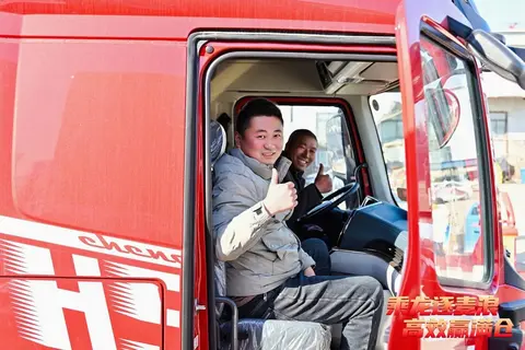 现场订单25台！乘龙麦客车点燃连云港春耕创富热潮