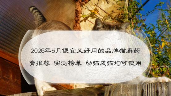 2026年5月便宜又好用的品牌猫癣药膏推荐 实测榜单 幼猫成猫均可使用