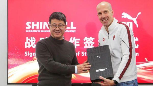 PUMA携手申赛新材研发新一代旗舰级氮气发泡跑鞋科技NITR
