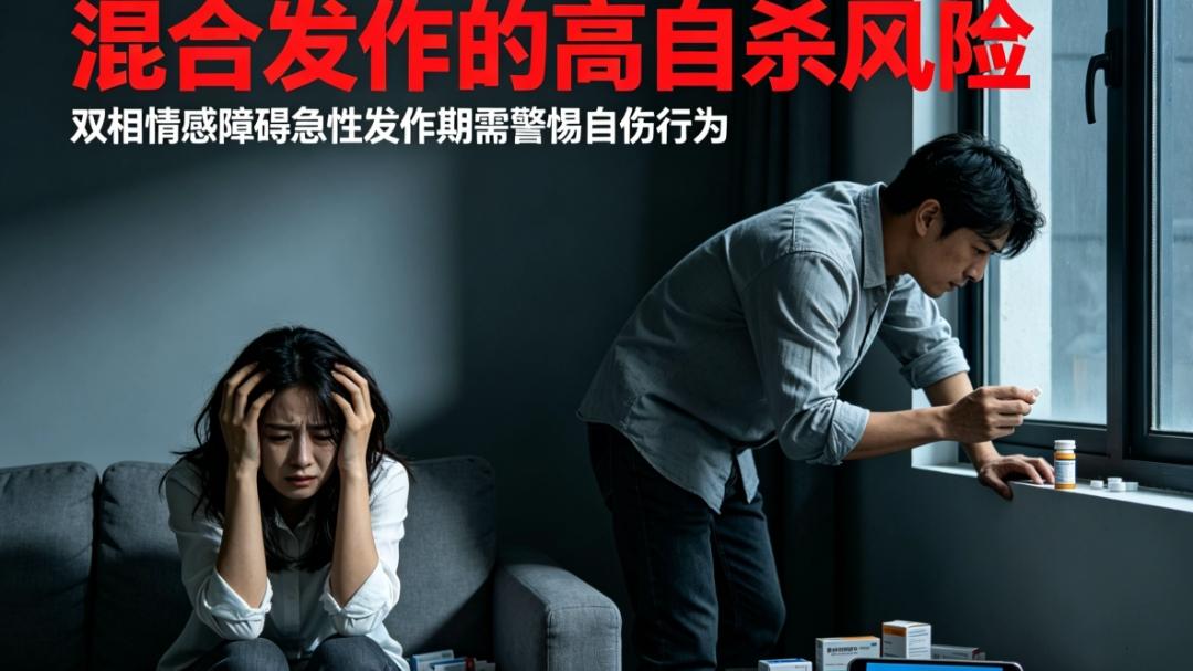 比普通双相凶险数倍！混合型双相别轻视，18年病友+药师分享