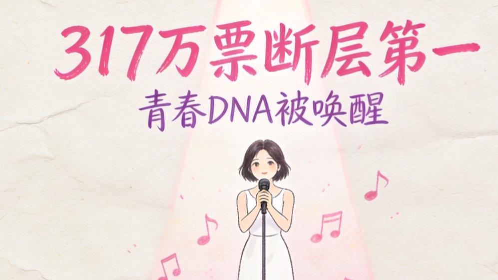 317万票碾压第二名！曾沛慈凭什么在《乘风2026》断层第一？