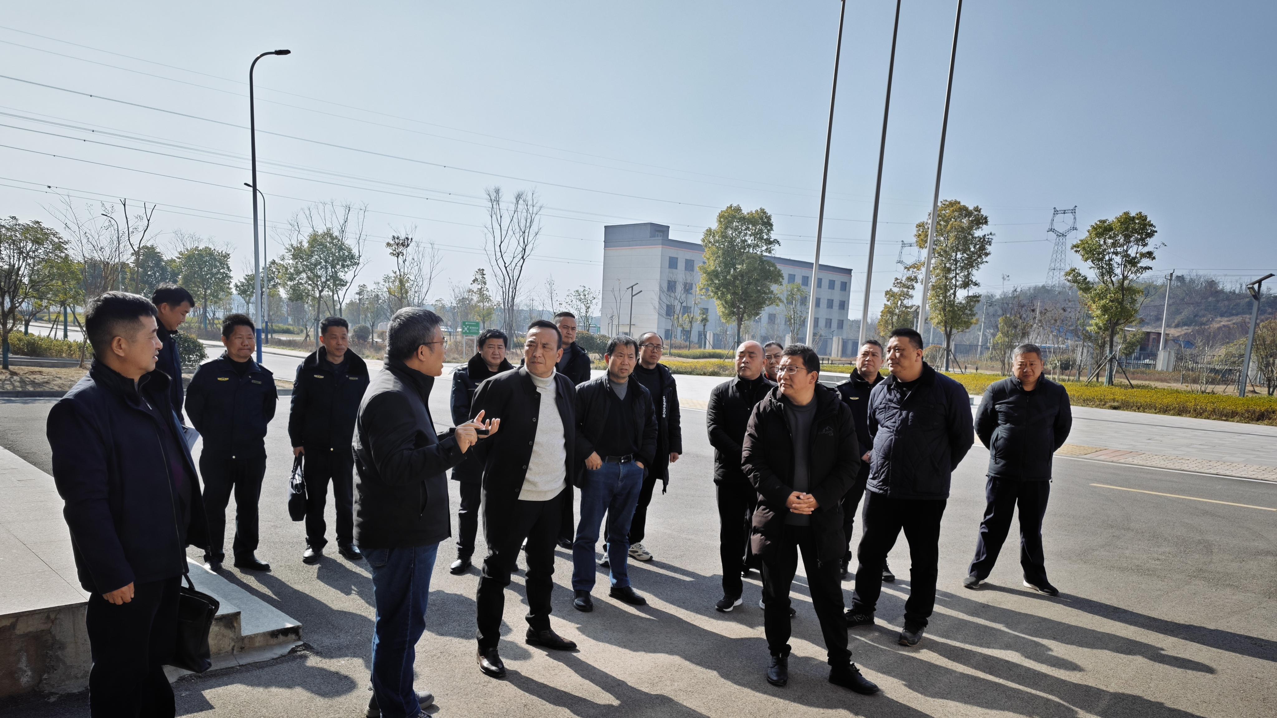 英山县考察团赴阳新县交流学习餐厨垃圾治理工作