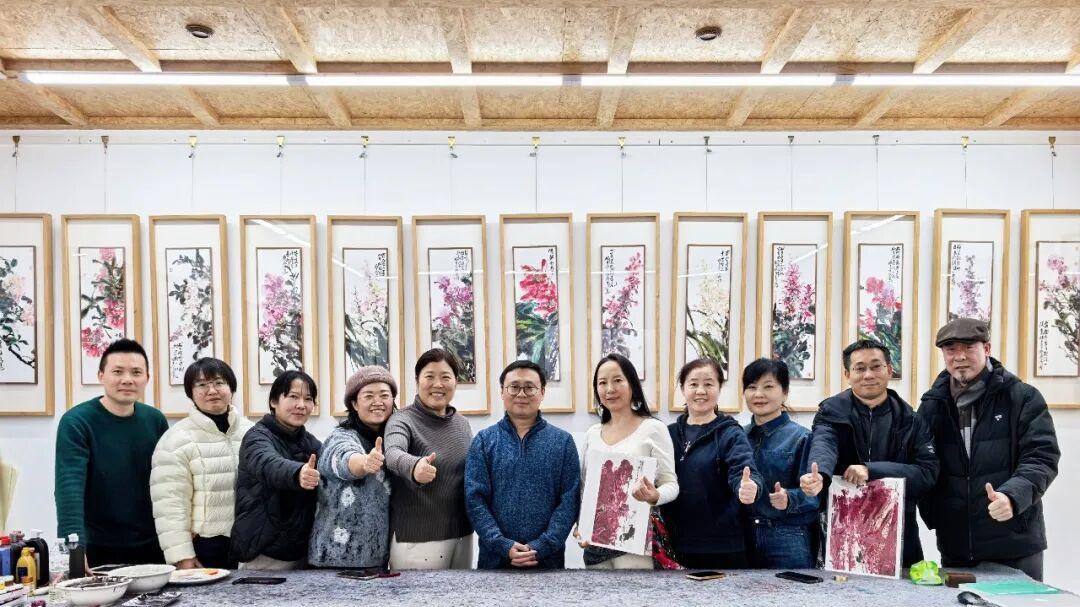 马卫巍2026年第1期大写意花鸟北京集训班教学成果精品展