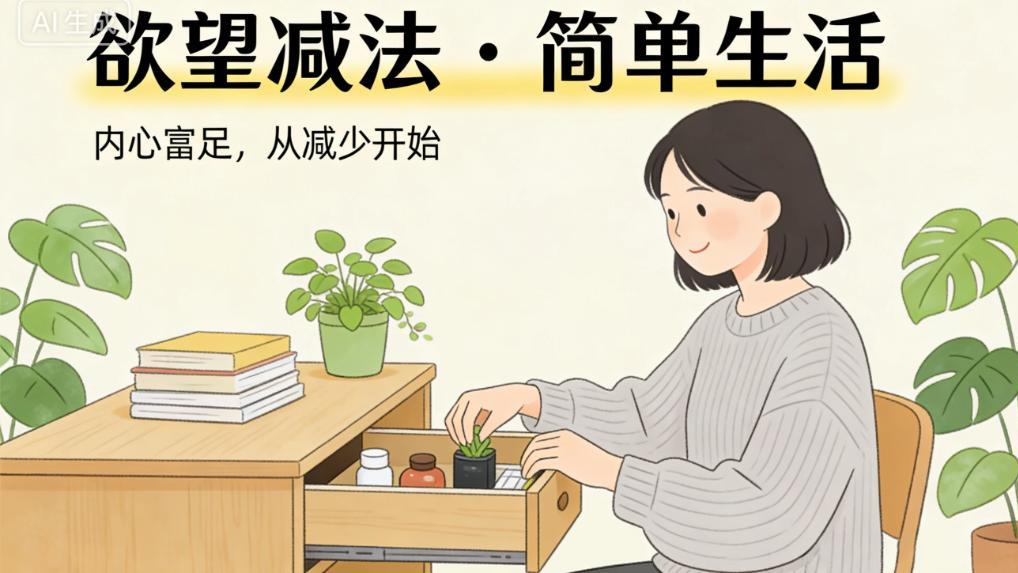 停止内耗后，我才明白：成长最快的人，都在做“减法”