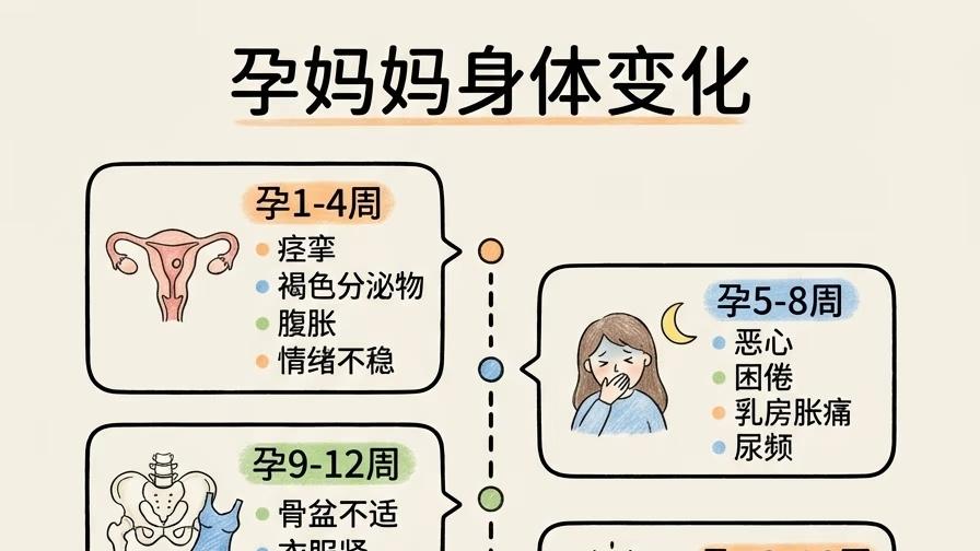 孕期体重&身体变化干货｜新手妈妈一看就懂