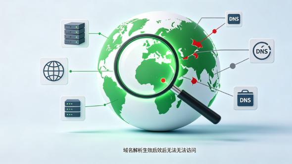 DNS解析记录生效后，部分地区无法访问，是什么原因？