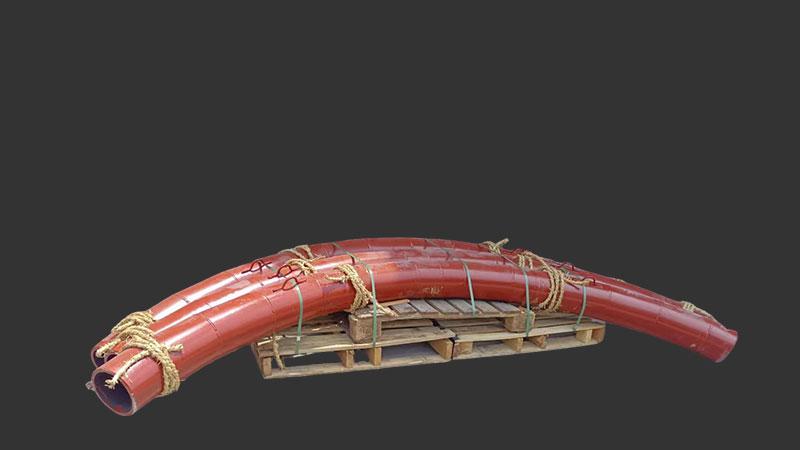 耐磨陶瓷弯头在水泥厂中的应用