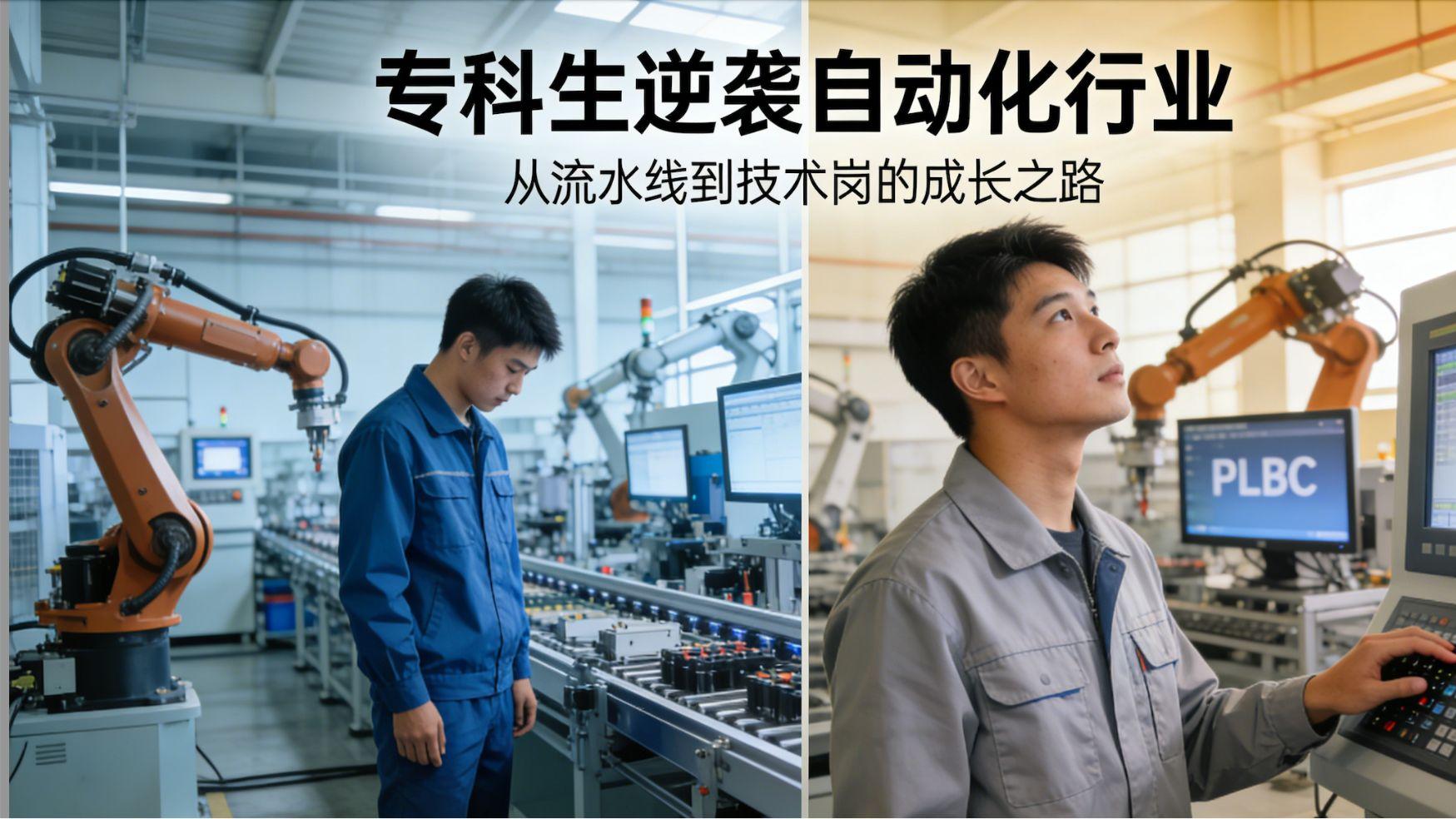 专科生逆袭！自动化行业如何靠技能反超本科生？