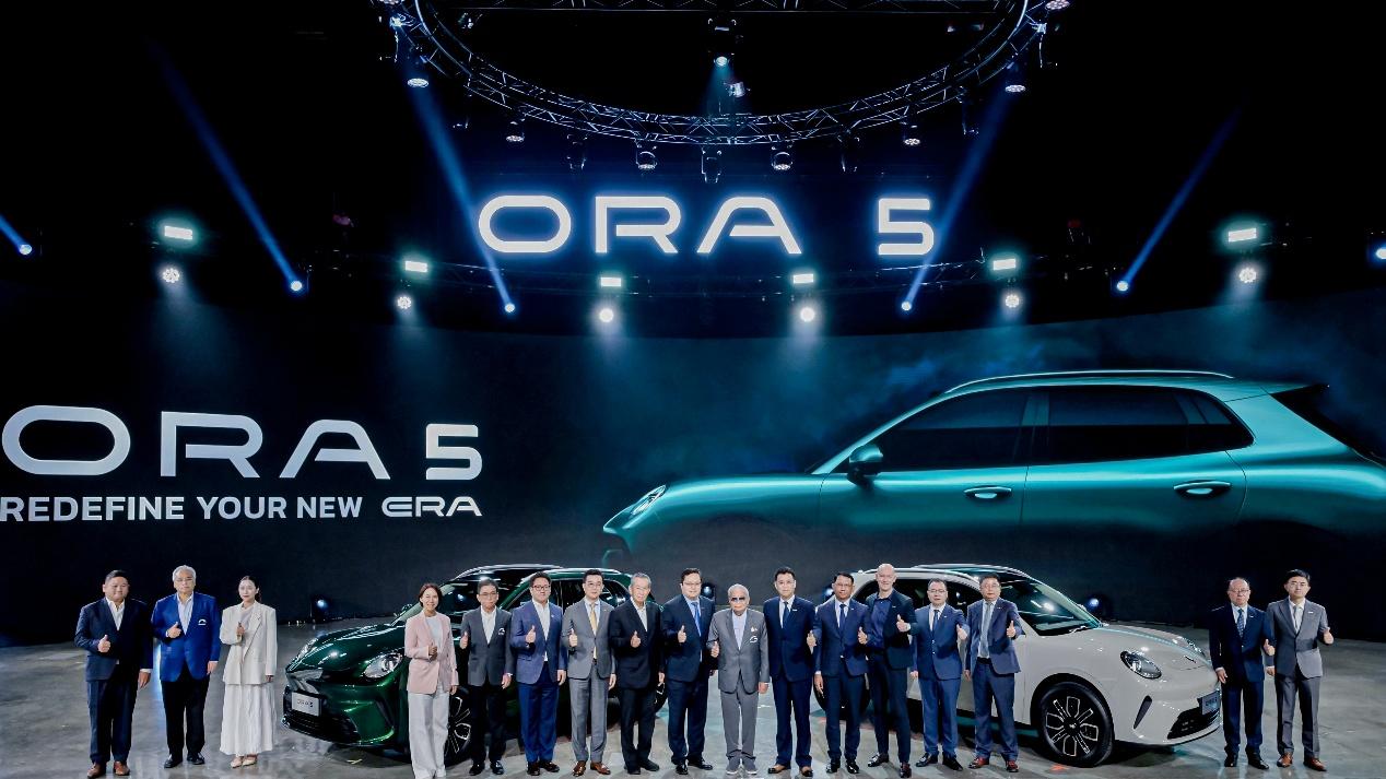 长城欧拉5泰国发布，以时尚焕新品牌，以多动力打开全球市场