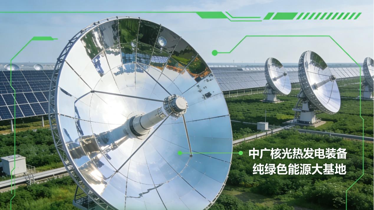 告别靠天吃饭！中广核“光热+”模式曝光，纯绿色大基地时代来临
