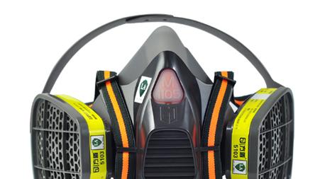 默默守护冶金一线工作人员的呼吸防护面罩____方盾____屏障