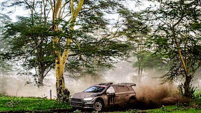 维尔维斯在WRC2领先，格林史密斯在肯尼亚遭遇麻烦