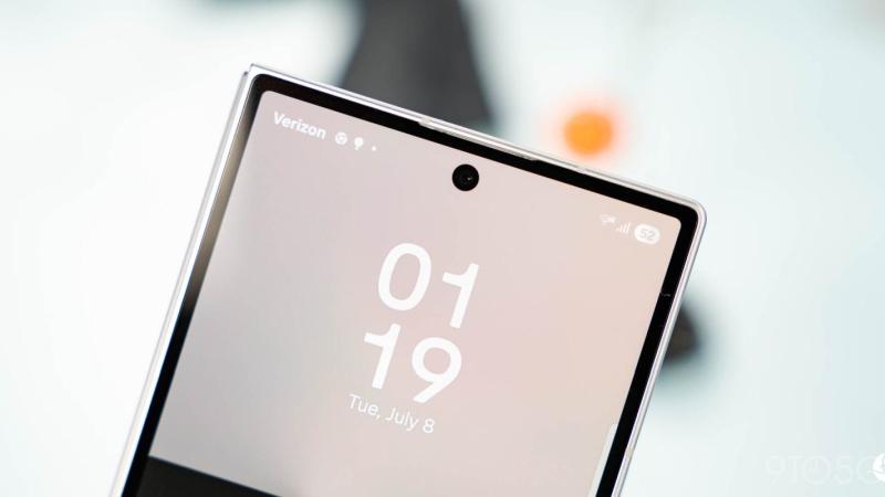 Galaxy Z Fold 8缩小自拍摄像头凹口——这值得在意吗？