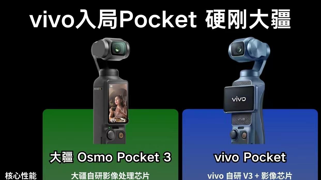 让你继续挤牙膏！vivo要做Vlog相机，正面狙击DJI Pocket