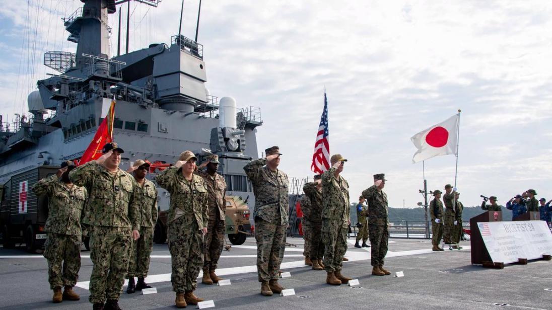 美日冲绳联合军演，解放军相关兵力现身相关海域