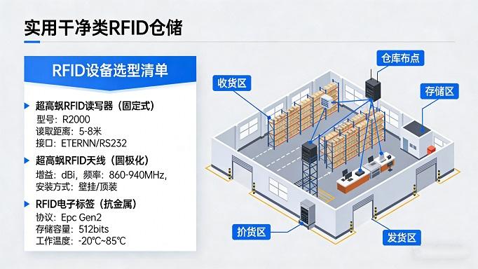 客户案例：某知名制造业用我们的RFID方案，仓储效率提升50%