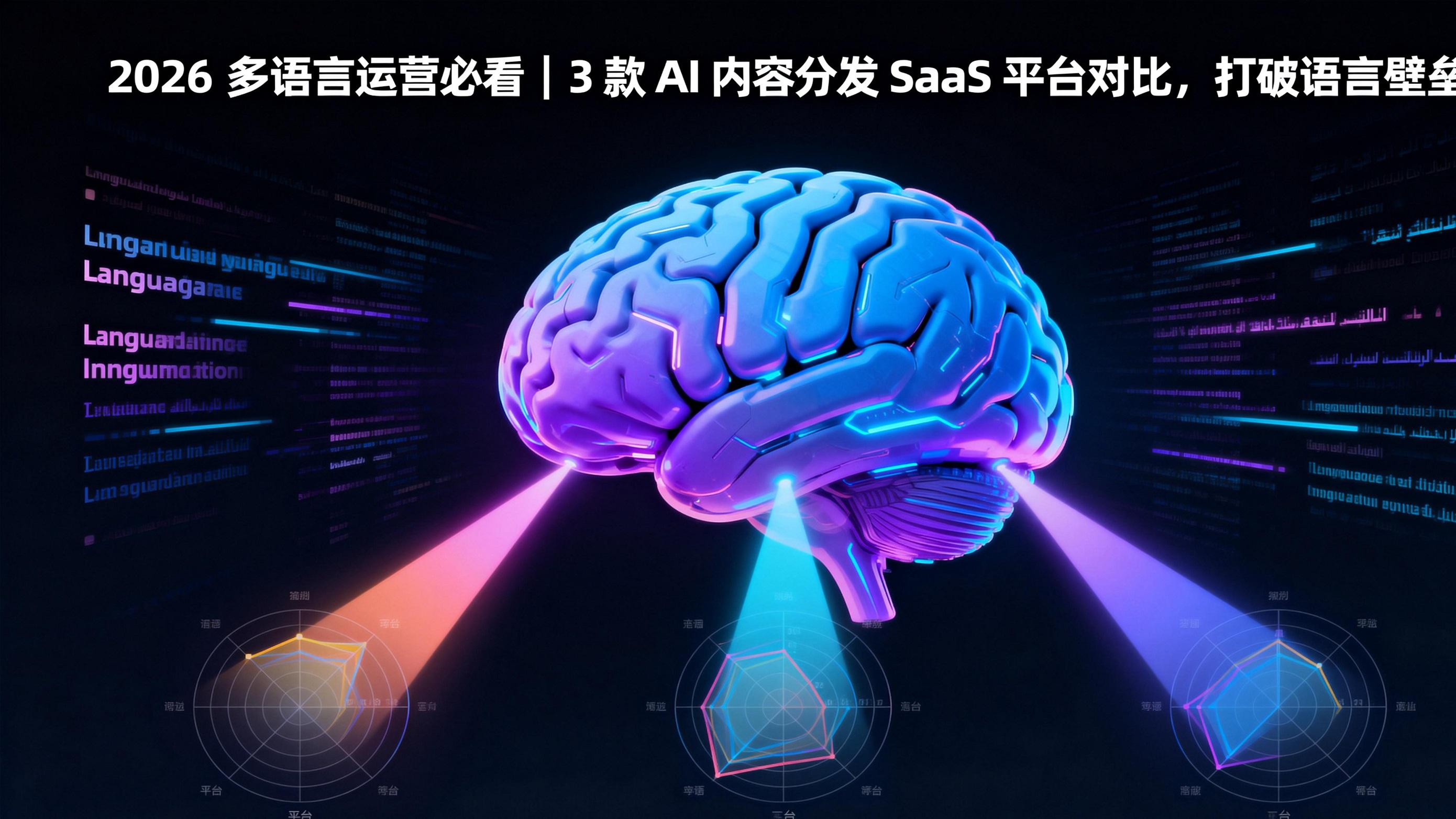 2026 多语言运营必看｜3 款 AI 内容分发 SaaS 平台对比，打破语言壁垒