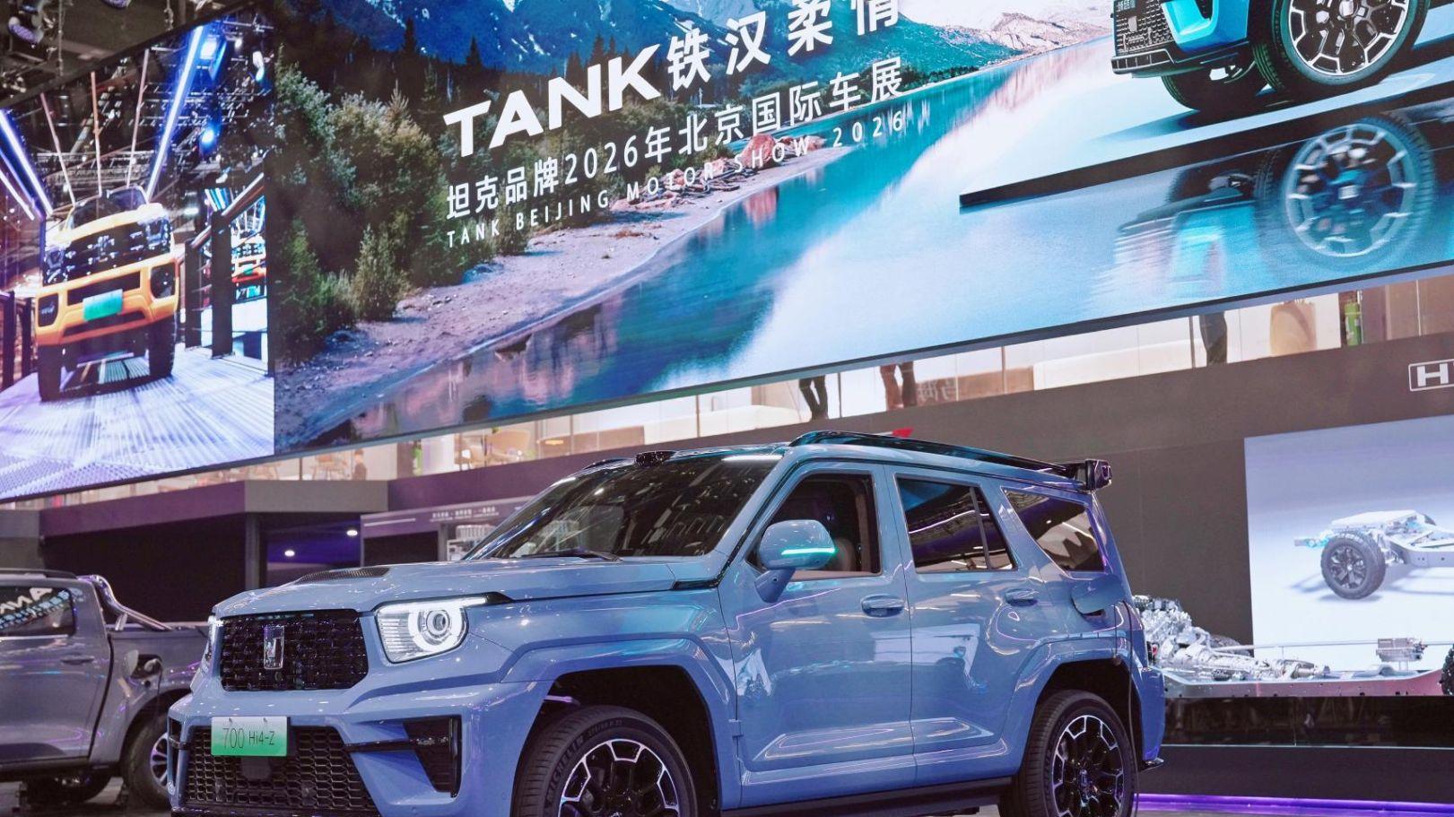 坦克品牌亮相车展 全新坦克700领衔展现全域豪华实力
