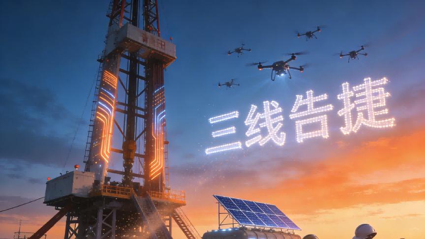 青海油田攻坚克难，实现油气新能源三线告捷