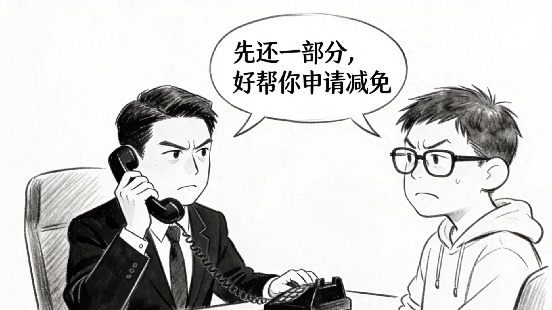 网贷逾期后，为什么催收员热衷于让你“先还一部分”？