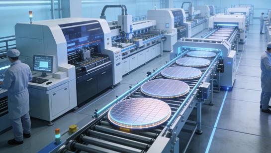 突破垄断！全球首条35微米超薄晶圆产线在沪投产
