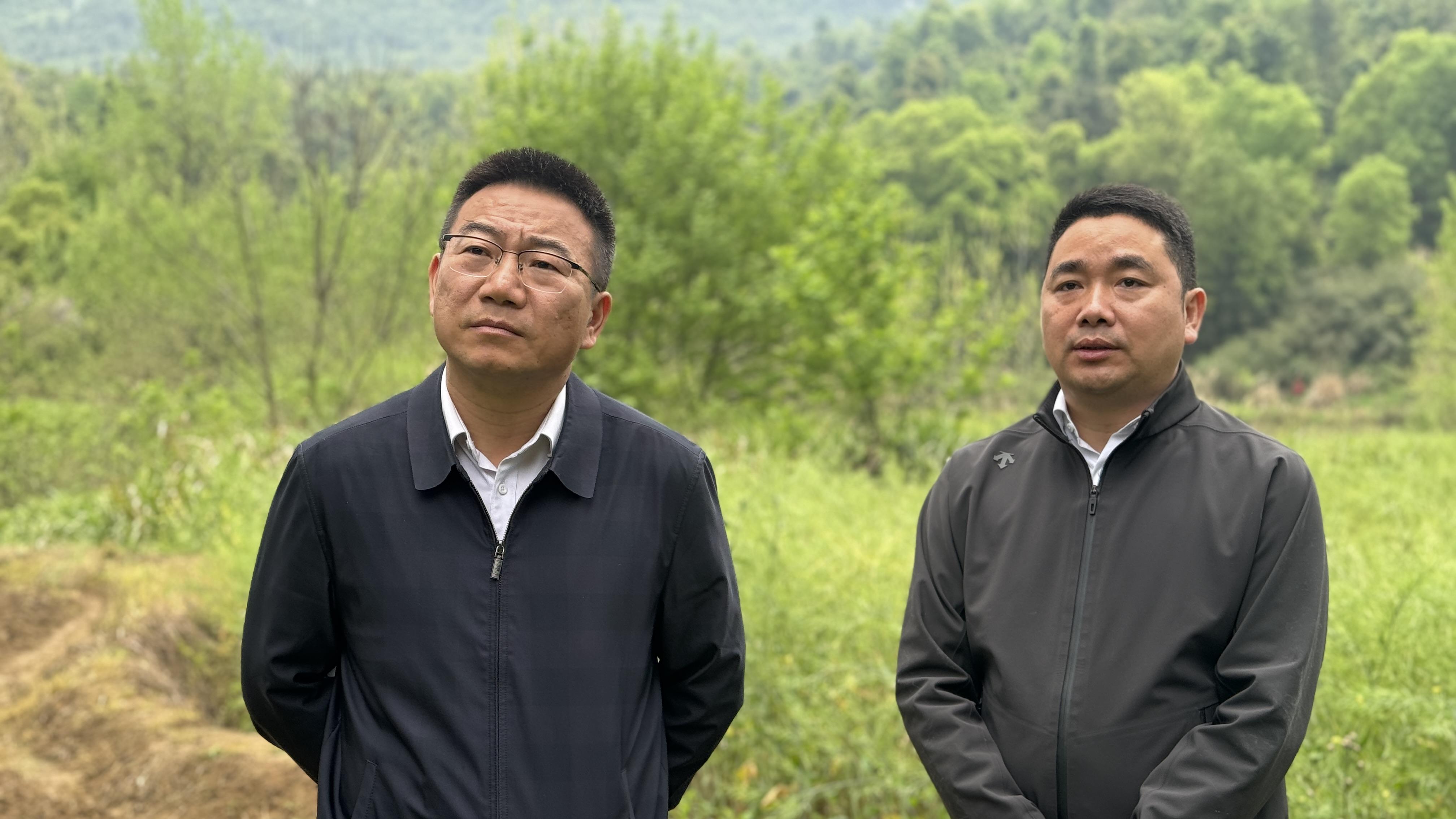 卢川调研树立和践行正确政绩观学习教育及高标准农田整治工作