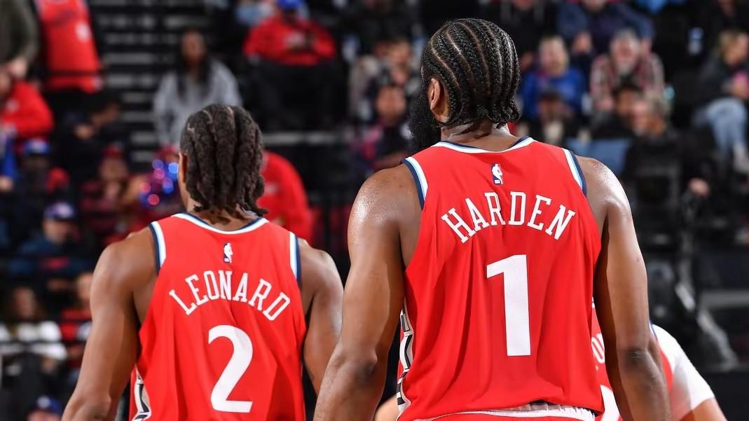 快船119-105奇才，哈登狂砍22+5+8，米勒11+10+5