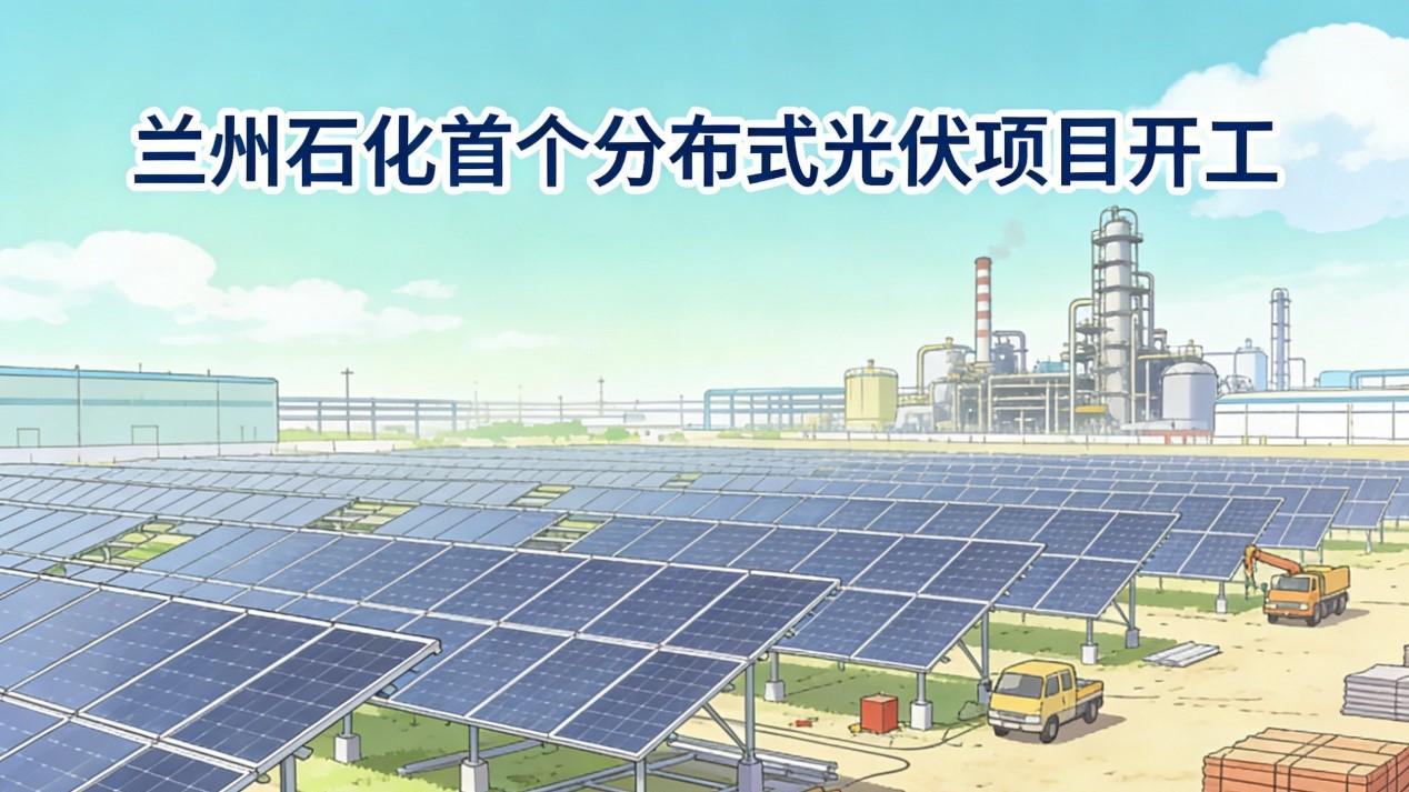 兰州石化首个分布式光伏项目开工，老牌炼厂如何玩转“屋顶革命”