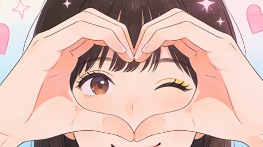 刷爆全网手势舞甜到戳中我的心巴