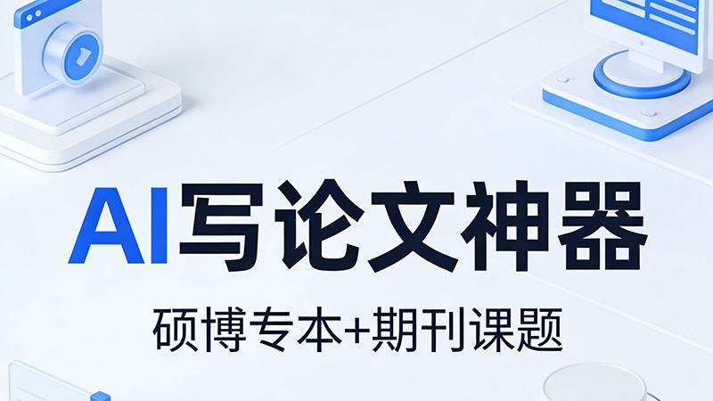 AI 论文写作哪家界面友好