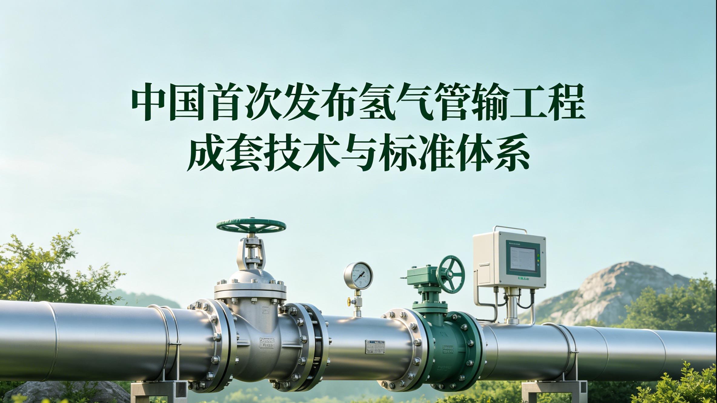 国内首条长距离输氢管道年内贯通，氢气管输标准体系同步出炉