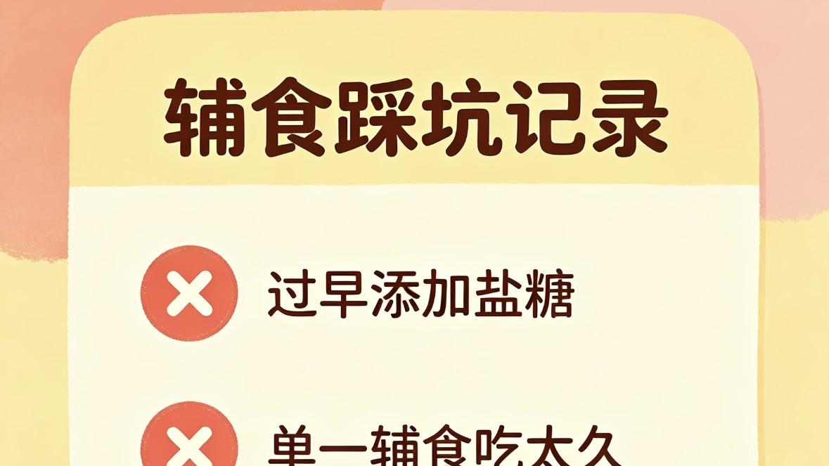 告别喂养焦虑：6到12个月宝宝辅食添加全攻略，新手妈妈轻松抄作业