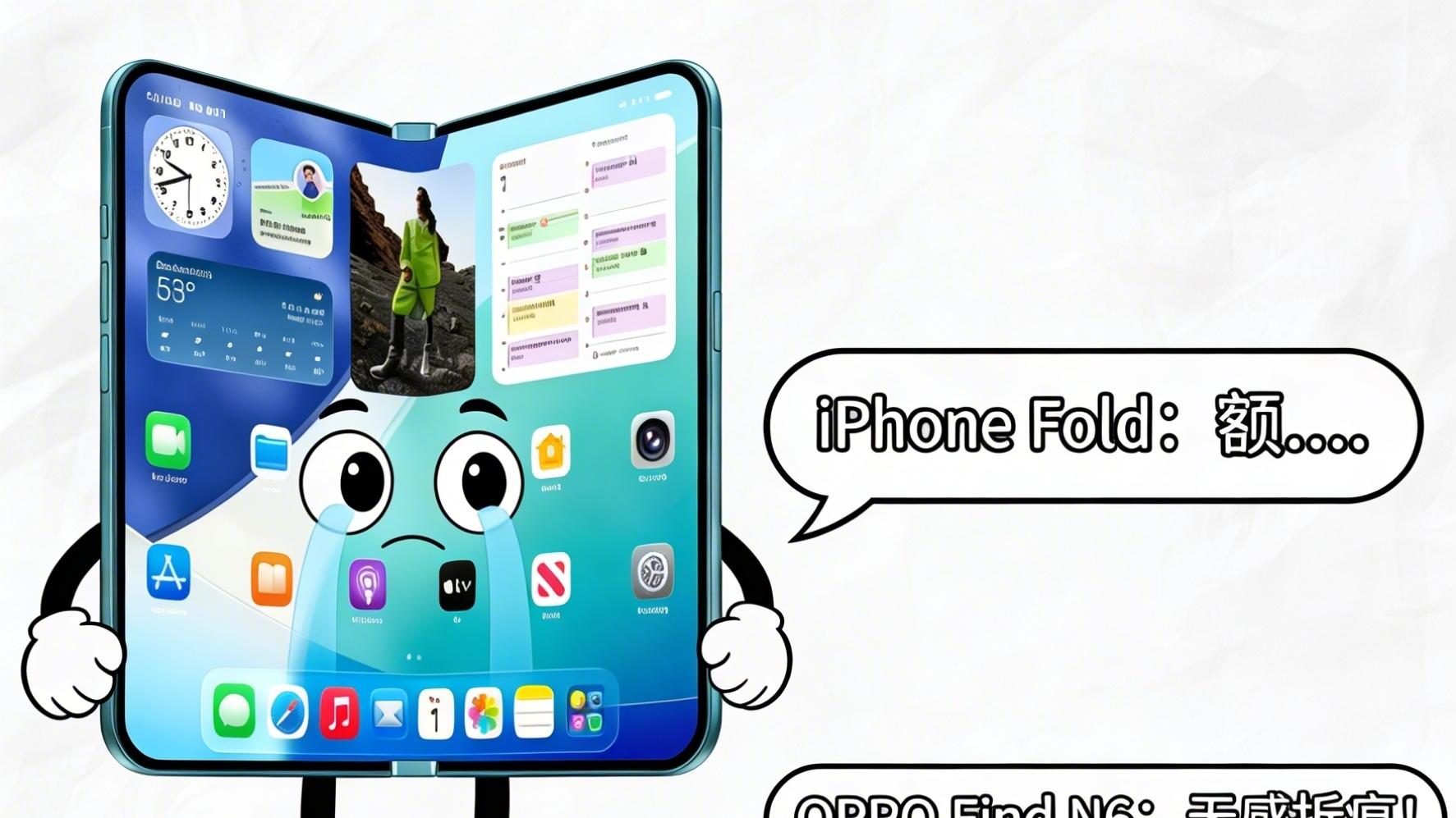 还在等？醒醒吧iPhoneFold已经落后半年了