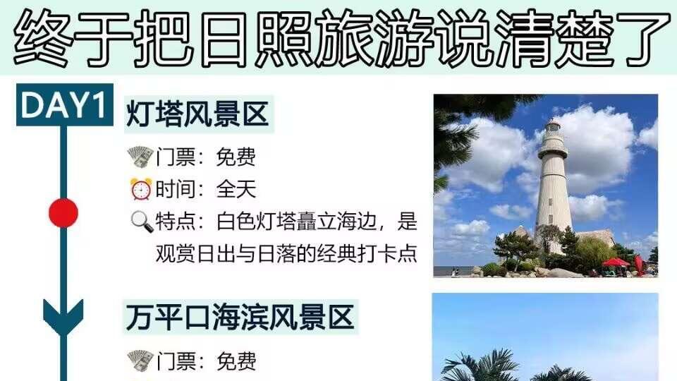 闺蜜做的旅游精华攻略，读懂日照怎么玩