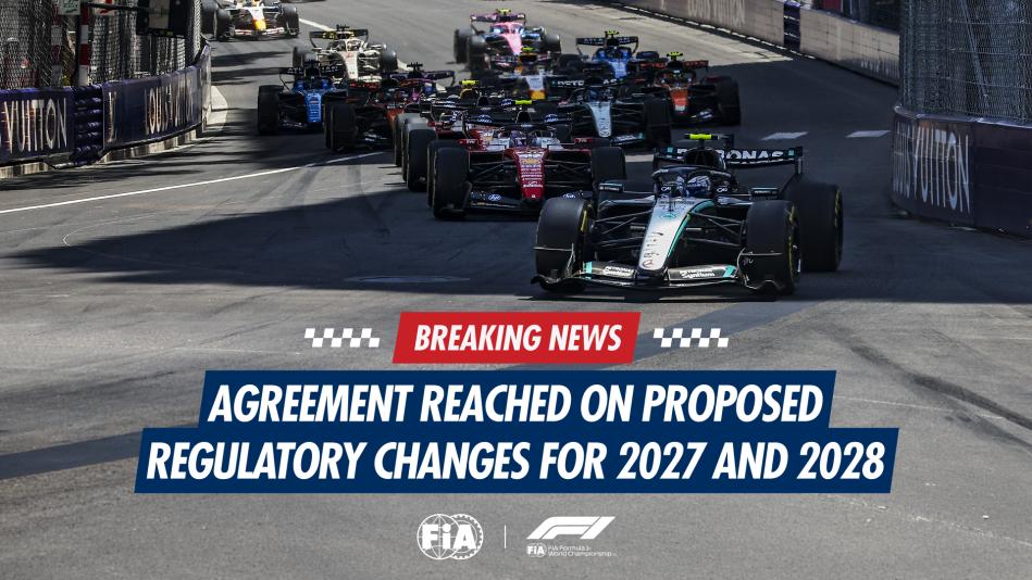 F1—就2027年和2028年拟议的监管变更达成协议