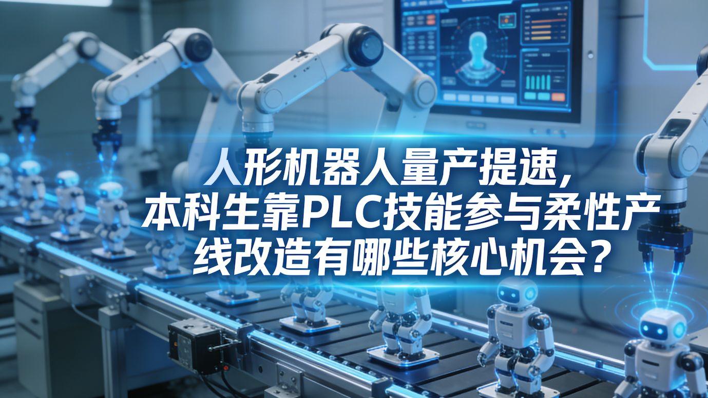 人形机器人量产提速，本科生靠 PLC 技能有哪些核心机会？