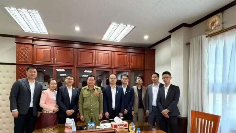 协会拜访老挝公安部部长 共商中老青年合作与产业发展大计