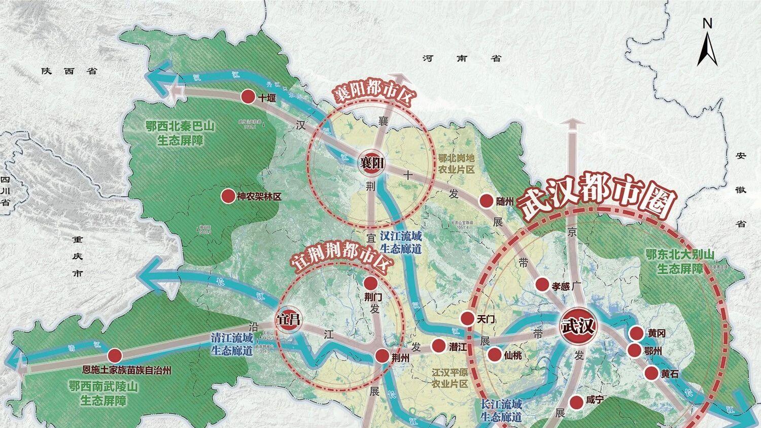 “1+8”武汉城市圈发力同城化，3.8万亿朋友圈的进阶与突破