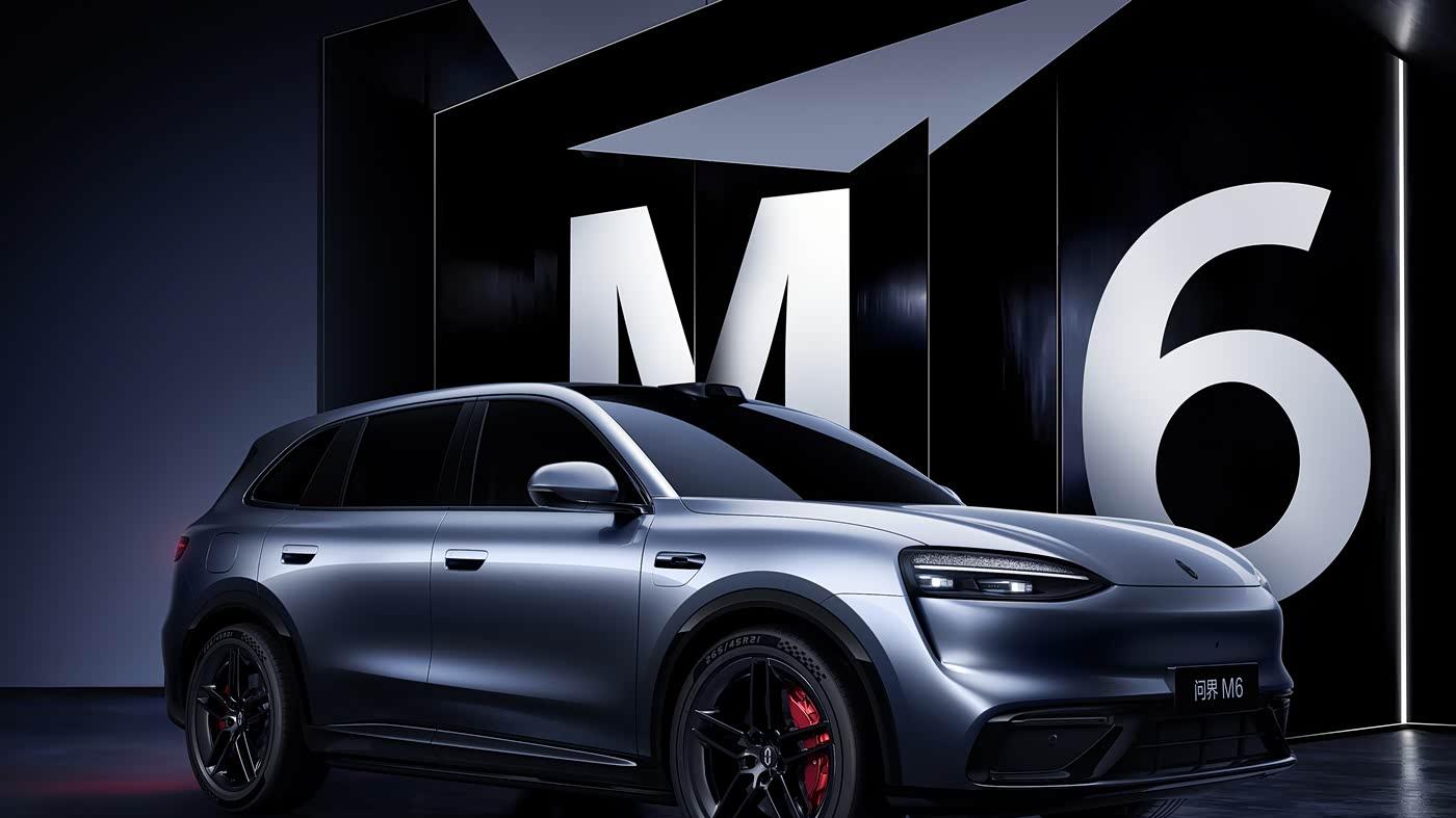 问界M6内饰谍照首曝 预计今年二季度上市