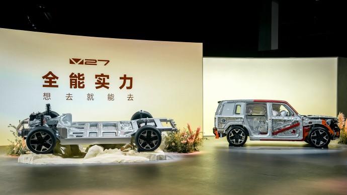 奇瑞iCAR V27正式上市，20-25万区间开启盲订，定位家庭硬派SUV