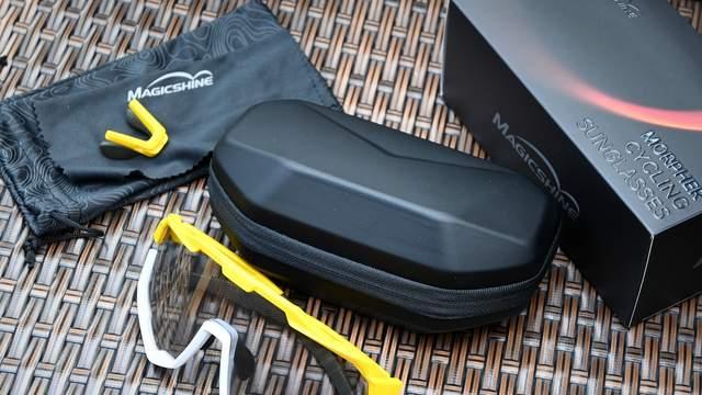 骑行路上的好伴侣！迈极炫MP003CB炫彩变色骑行眼镜体验